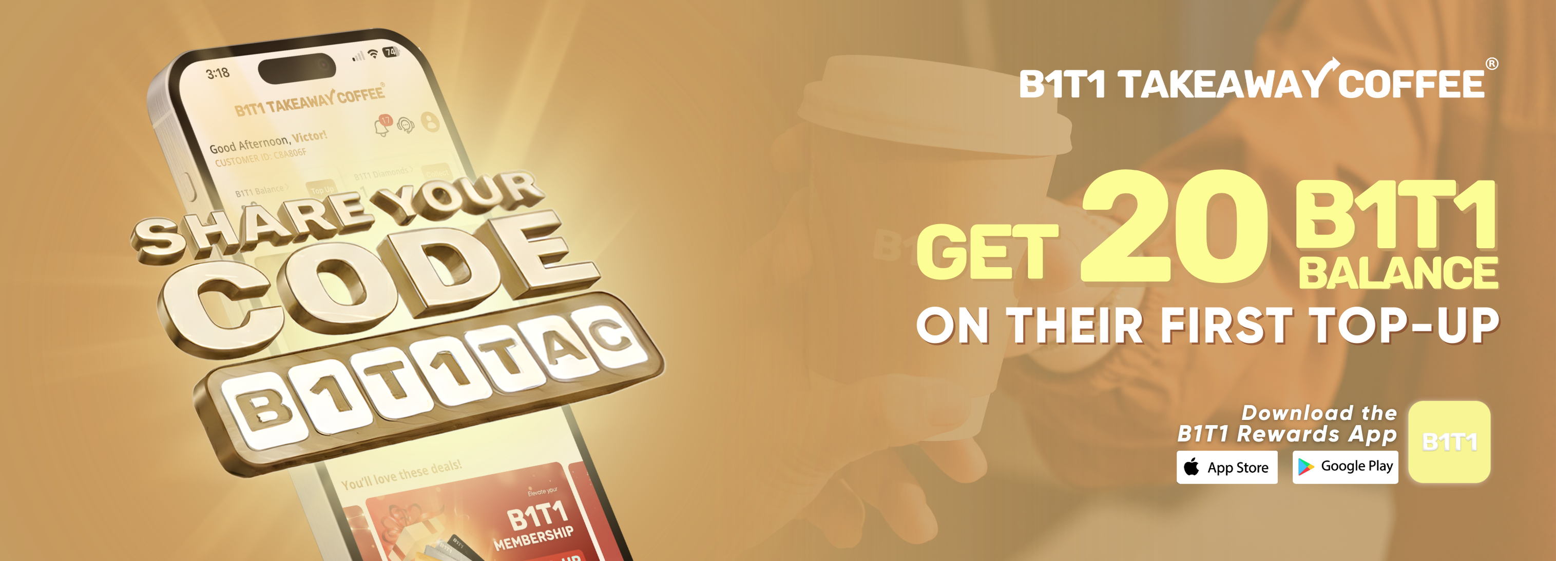 B1T1 Ready to Drink promotion 2